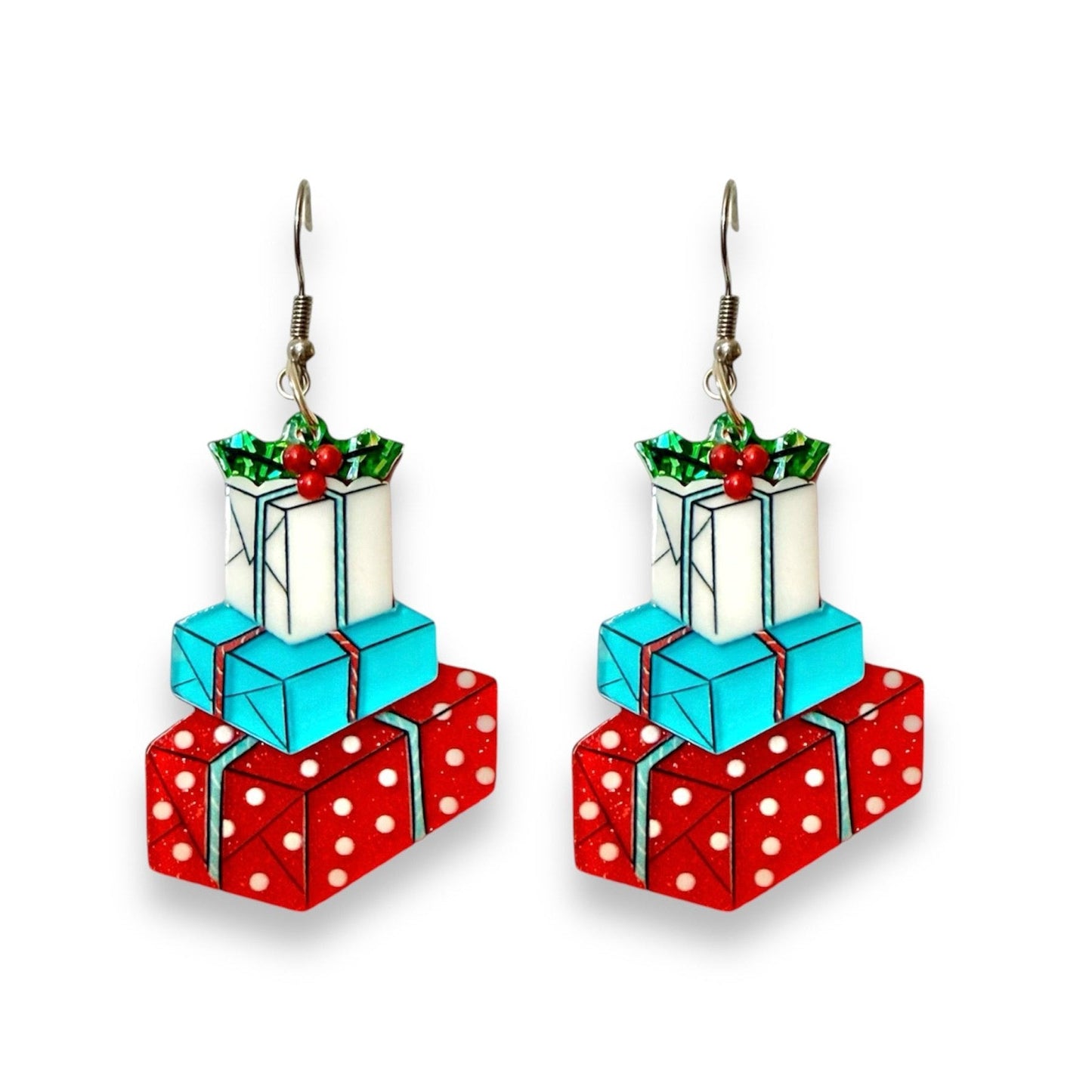 Christmas Happy Mail Earrings by 50's Vintage Dame x Lipstick & Chrome-0