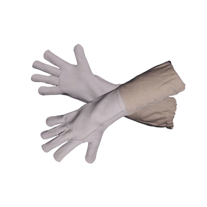 Beekeeping Bee Gloves Goat Skin Protective Long Leather Sleeve Gloves-0