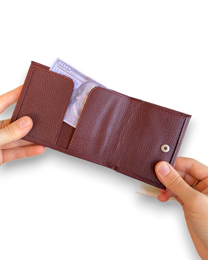Agara  – PU Leather RFID Mechanism Card Holder/Wallet-1