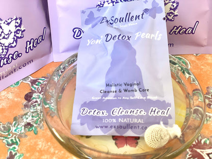 ExSoullent Yoni Detox Pearl with Applicator and Instruction Booklet-1