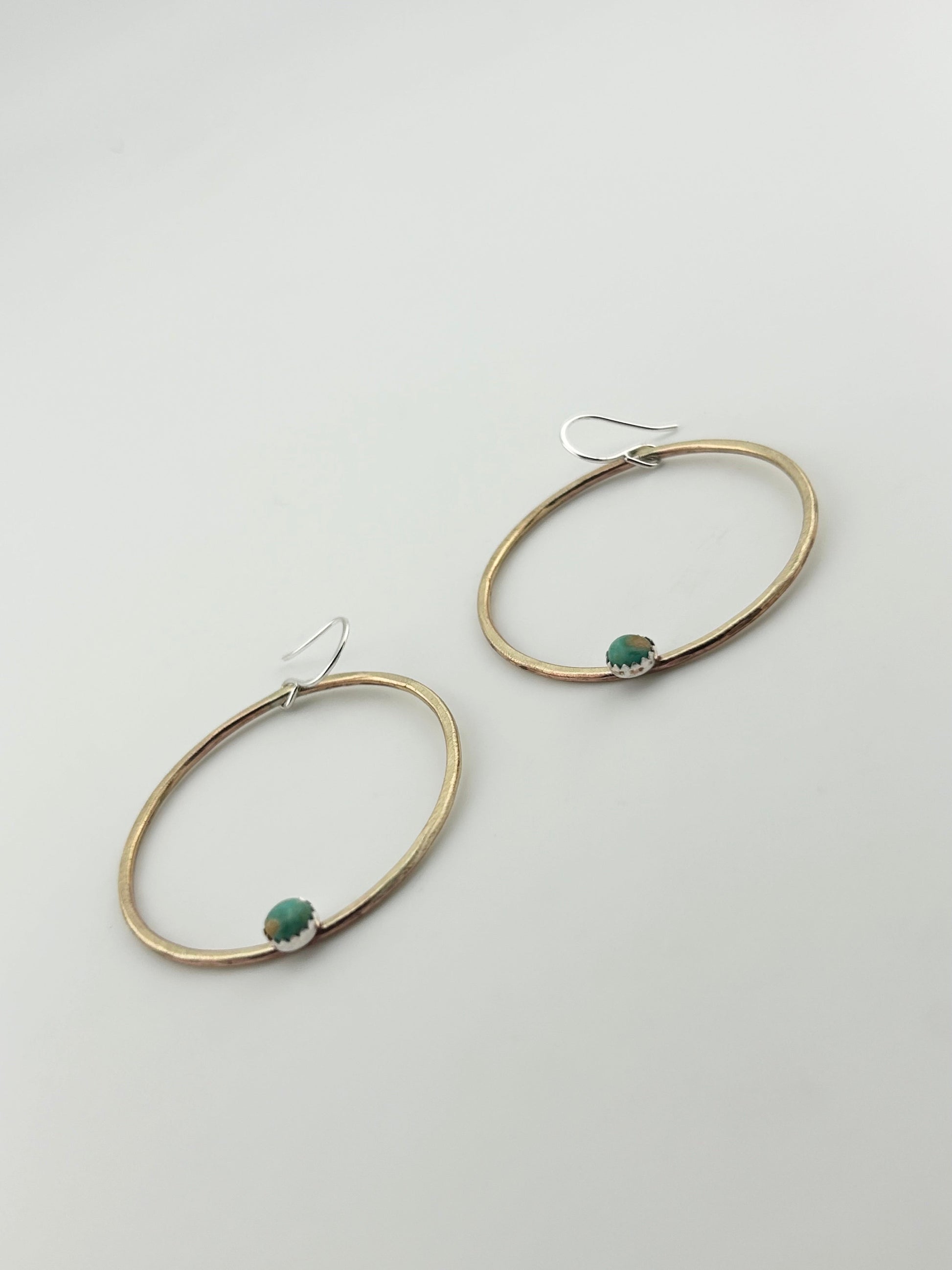 Solstice Hoops – Mona Lisa Turquoise-2