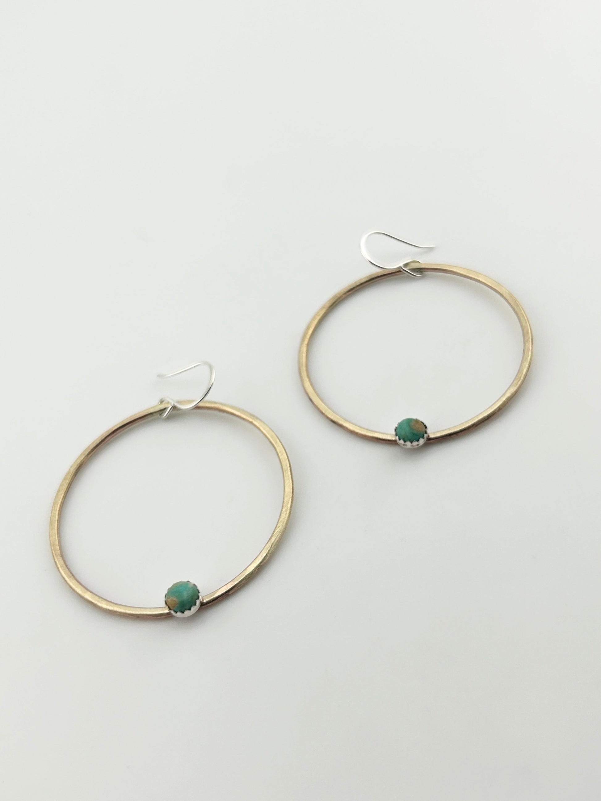 Solstice Hoops – Mona Lisa Turquoise-0