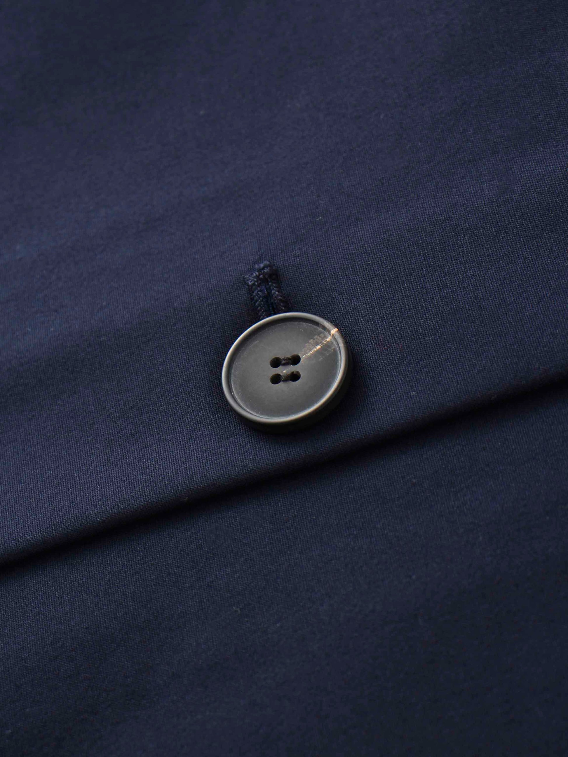 A-Line Button Down Pocket Skirt-Navy-4