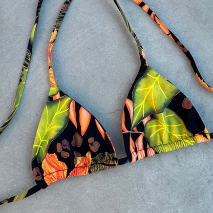 Hawaiian Flame Triangle Bikini Top-1