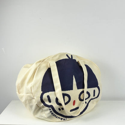 HAYA: Large zipper tote bag-2