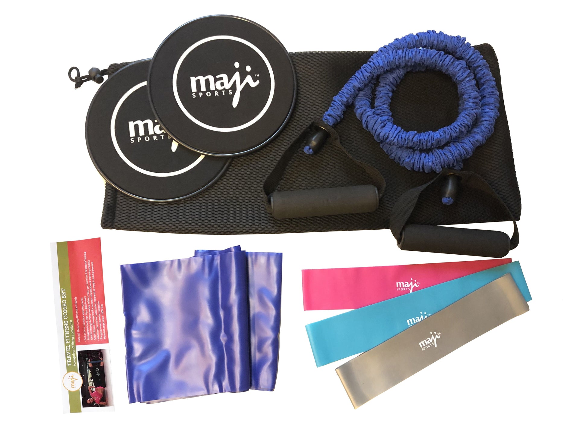 Jute Premium ECO Fitness, pilates, Yoga Mat + Fitness Bundle-1
