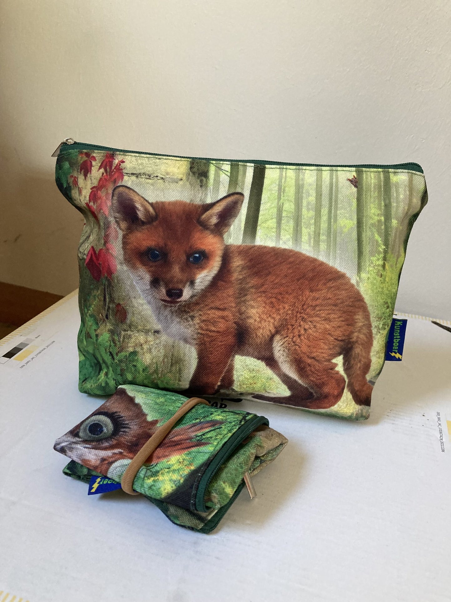 Etui - Uil en Vos in het bos-1