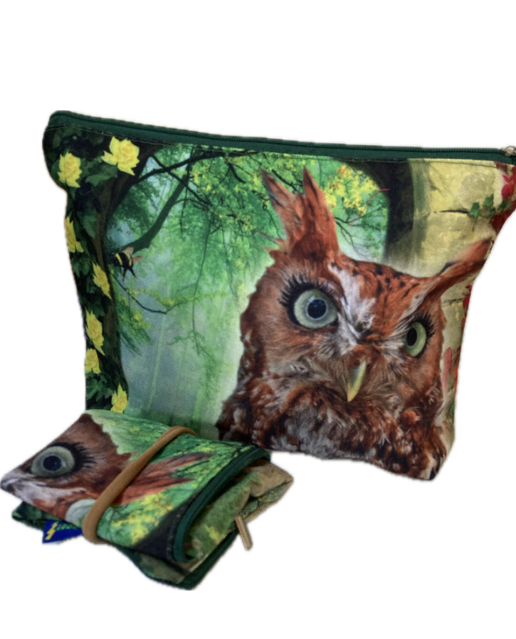 Etui - Uil en Vos in het bos-0