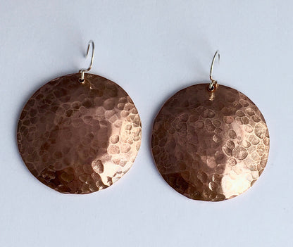 Full Moon Drop Earrings-2