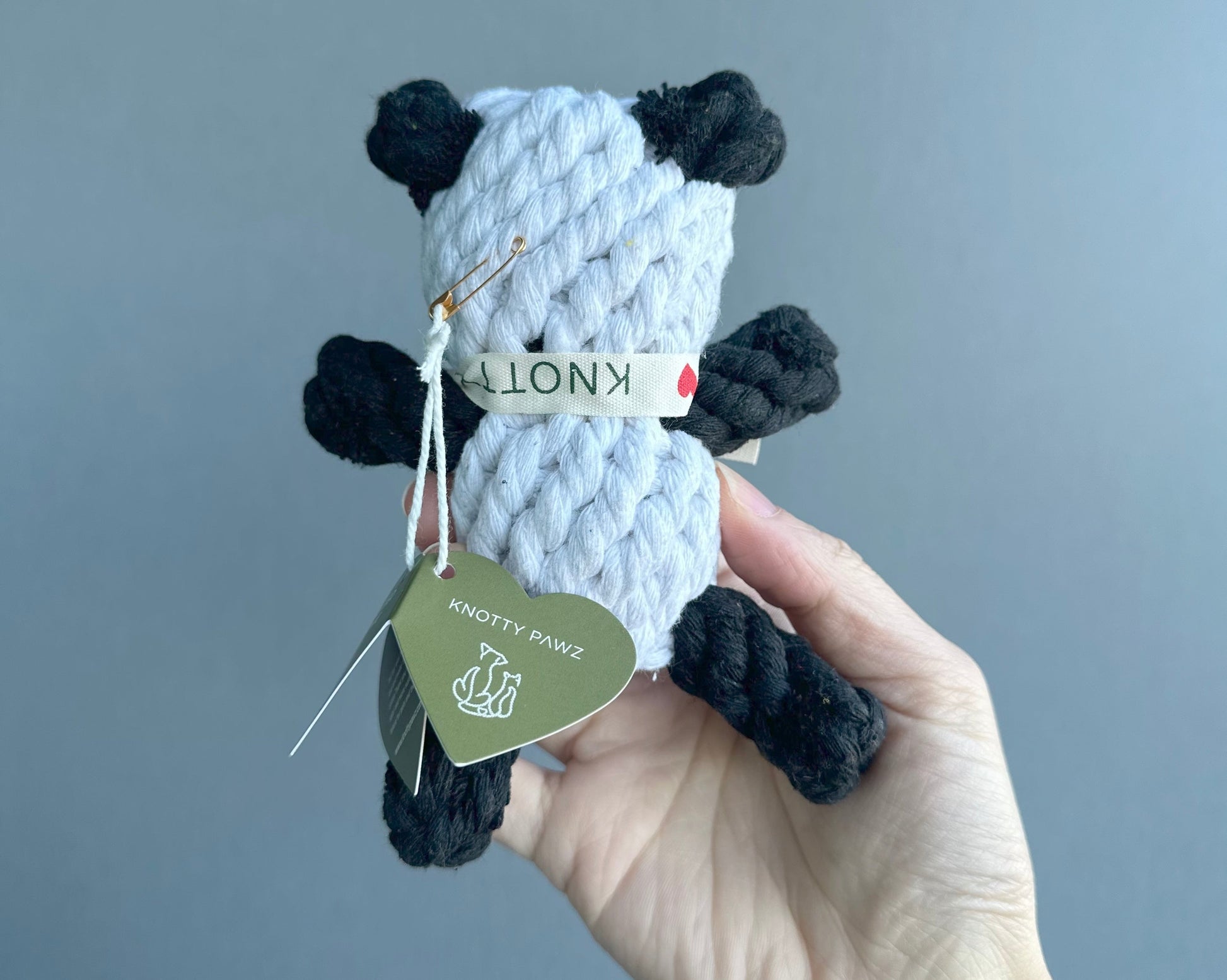 Hello Panda Pet Rope Toy-1