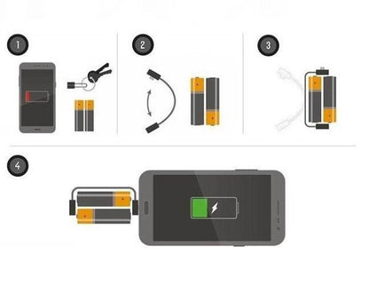 Elemmel működő telefontöltő kábel-3