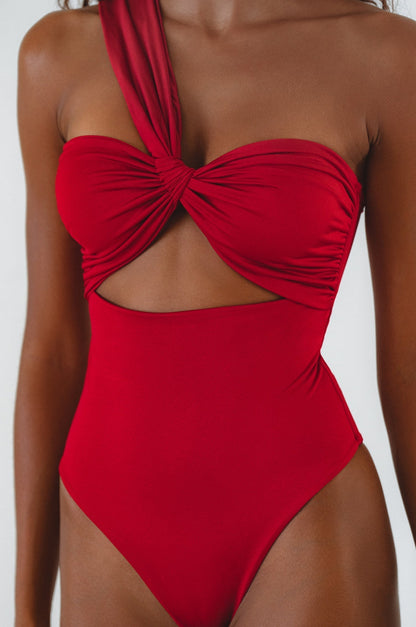 Ibiza One Piece Ruched Swimsuit-1
