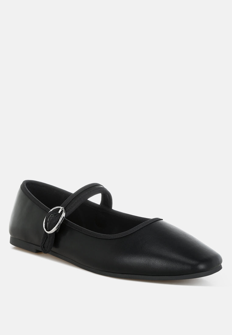 Iker Classic Pin Buckle Ballerinas-1