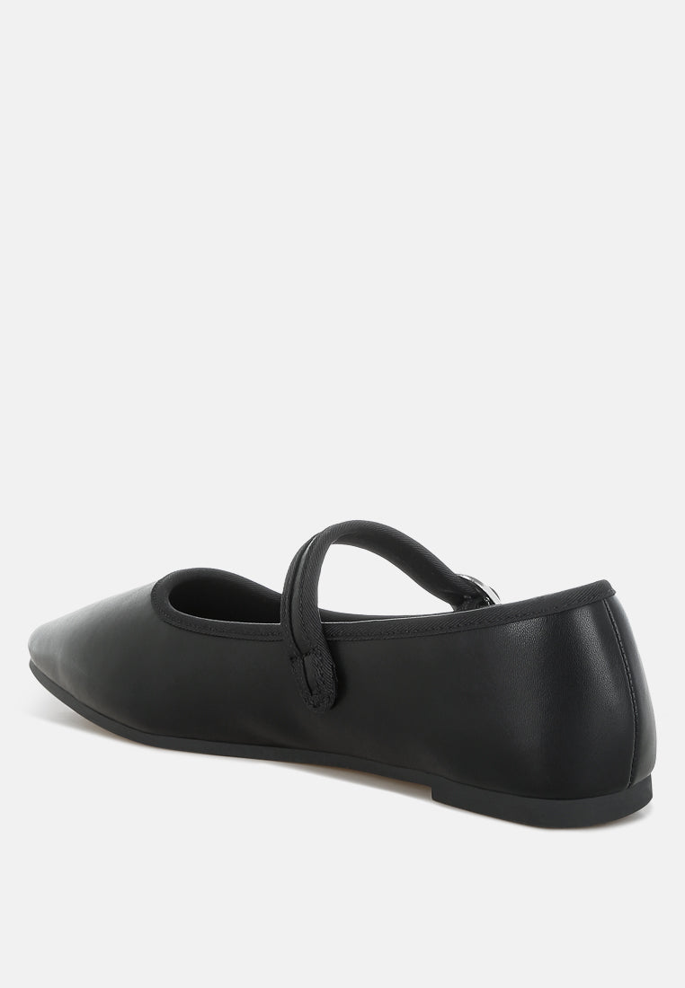 Iker Classic Pin Buckle Ballerinas-2