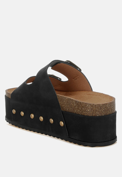 Impala Studded Faux Leather Slip Ons-3