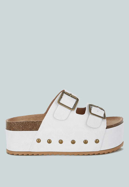 Impala Studded Faux Leather Slip Ons-0