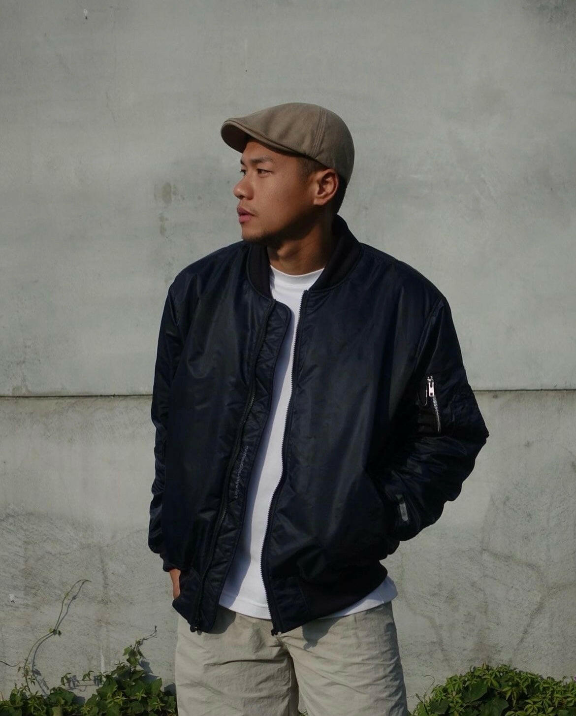 HOMI Urban Down Jacket - MA 1 Bomber-3