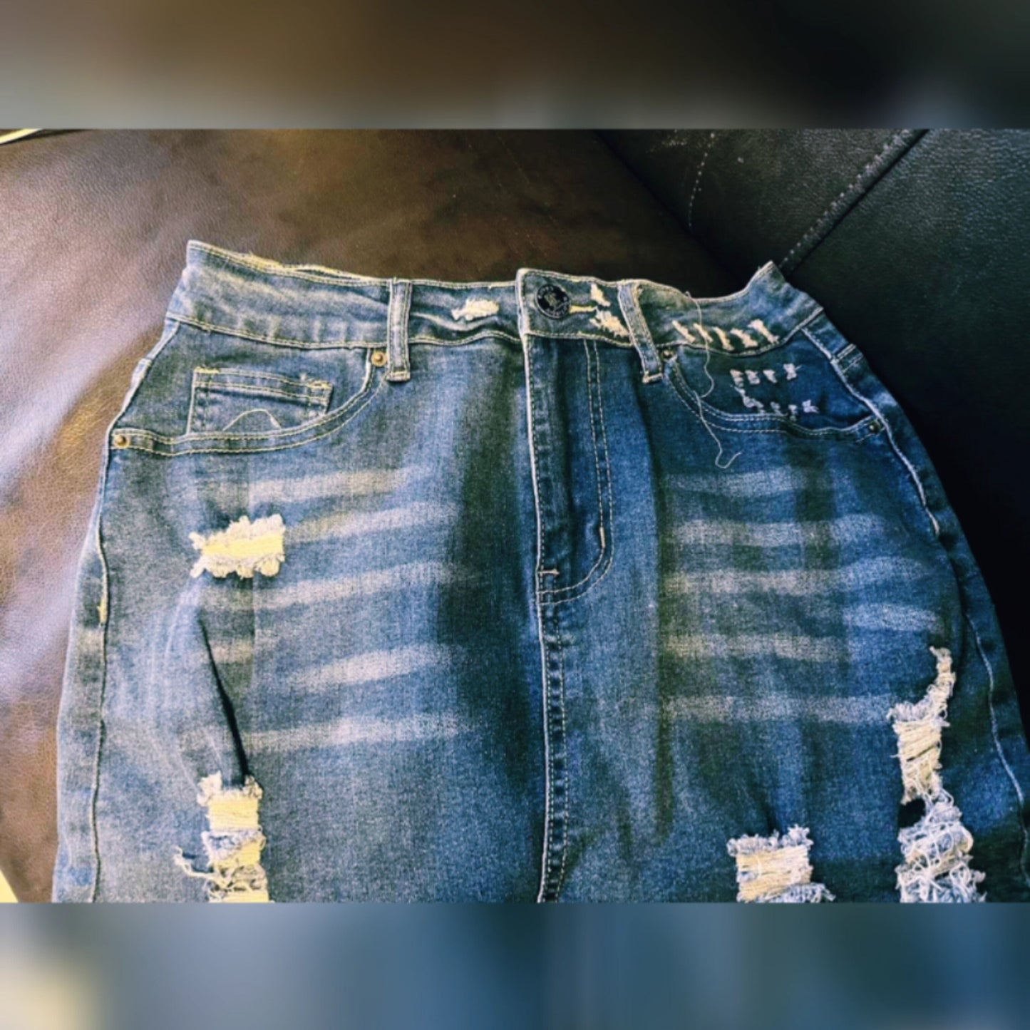 DON JOHN Jean Shorts Handmade Women's-2