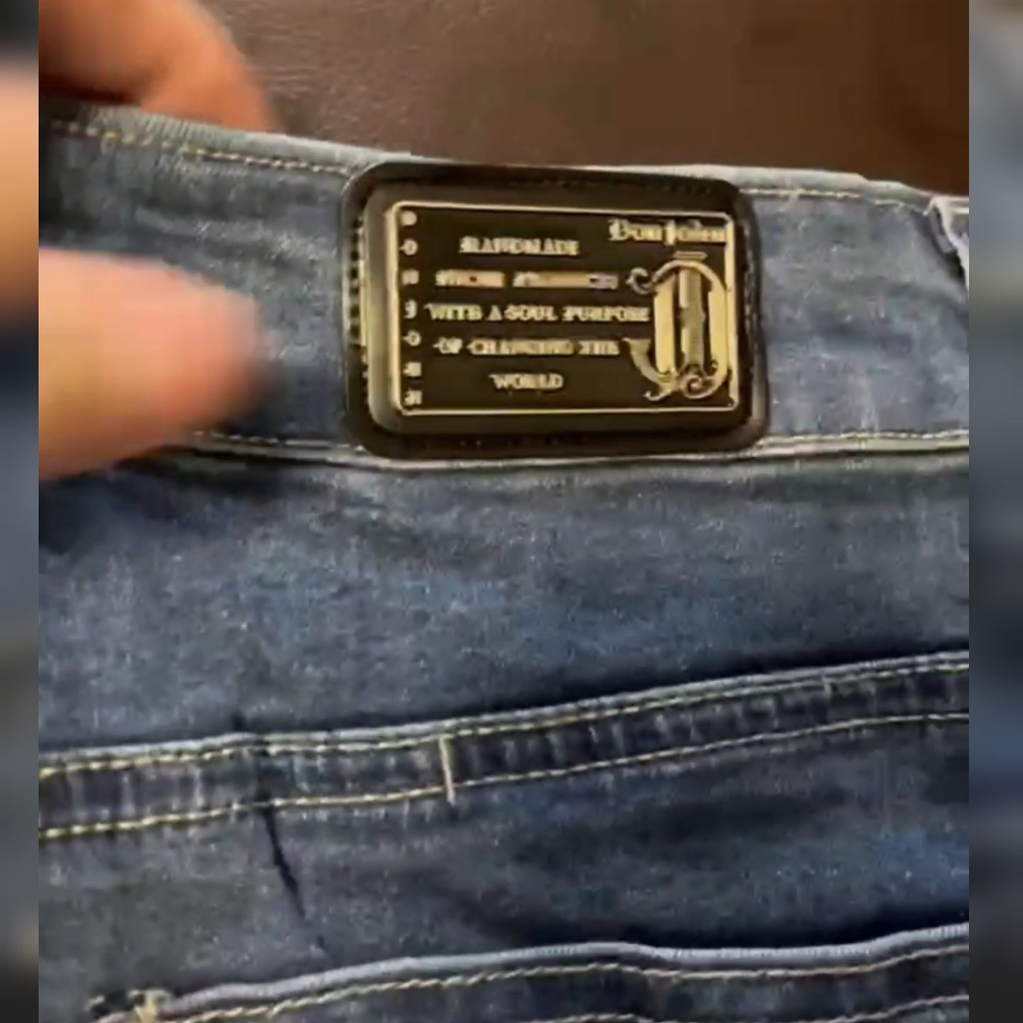 DON JOHN Jean Shorts Handmade Women's-1