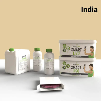 Kit de microcemento para mesas de 12 m²-18