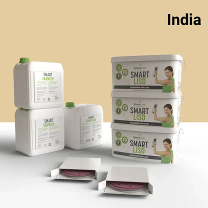 Kit microcemento para chimenea de cemento u hormigón para 18 m²-17