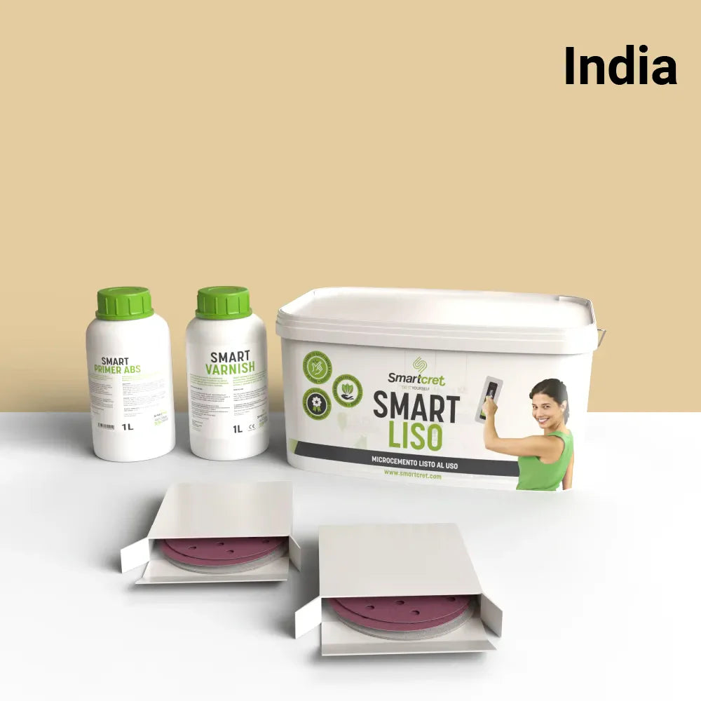 Kit de microcemento para mesas de 6 m²-18