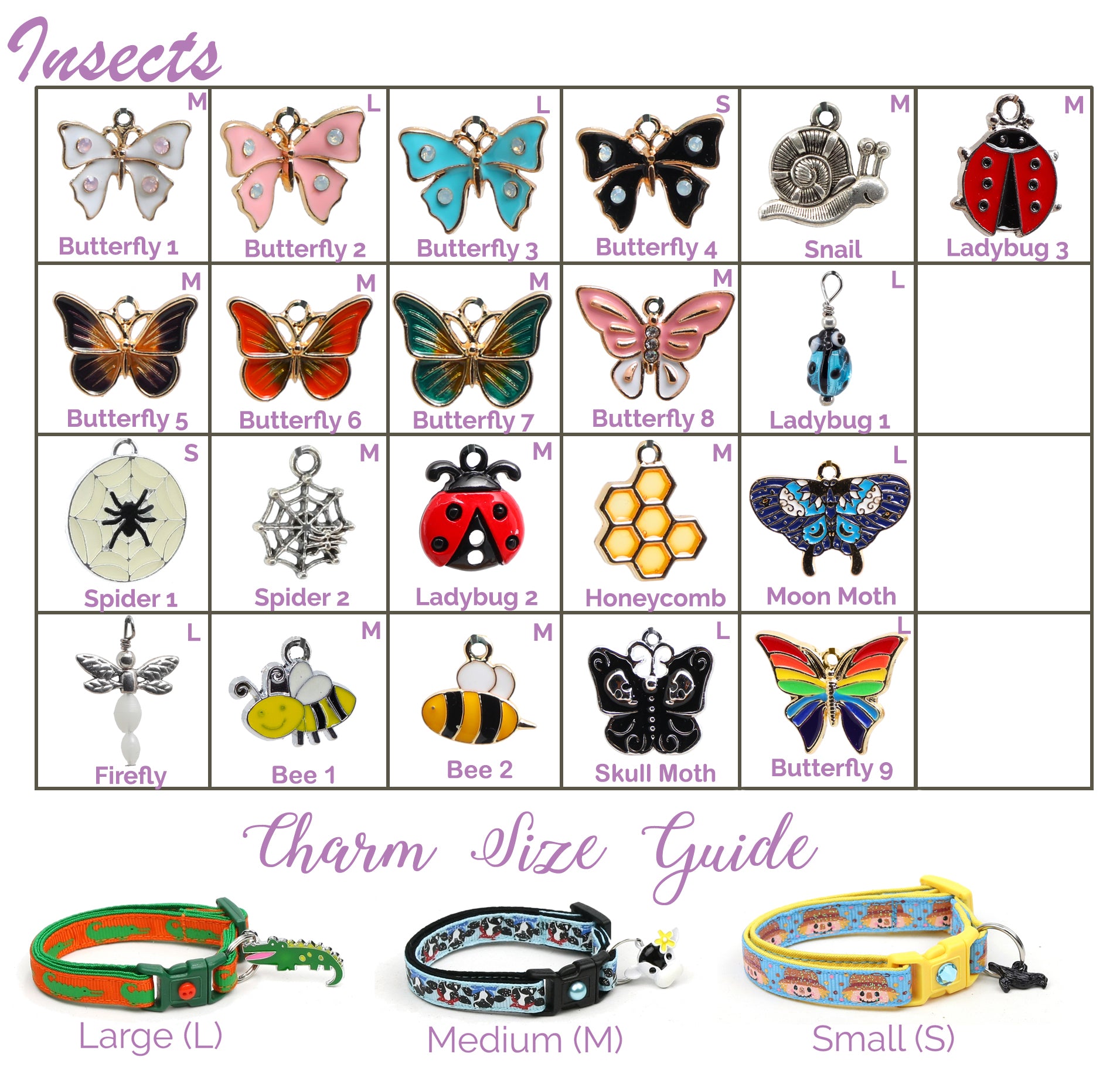 Bugs and Insects Charms-0