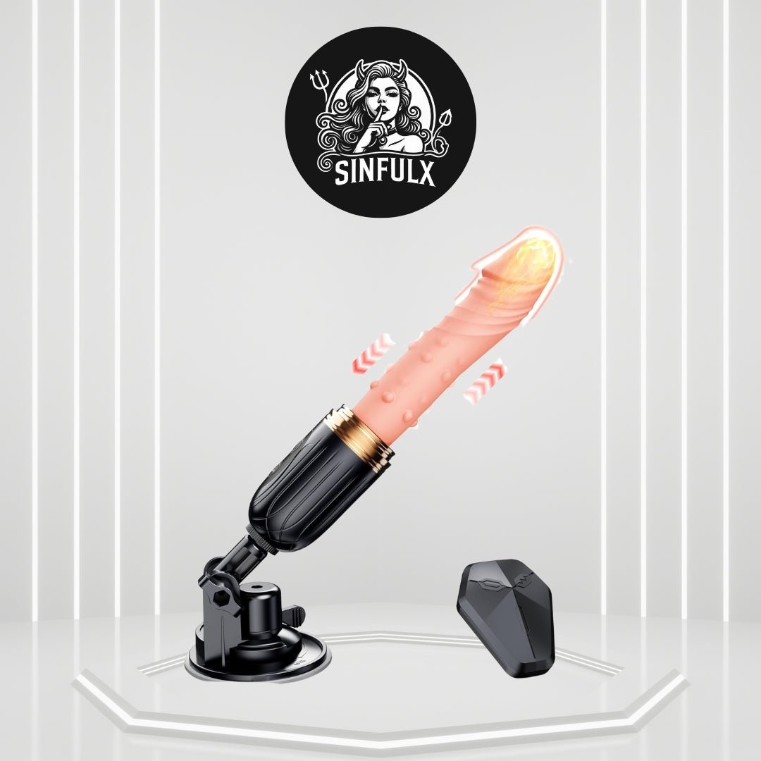 Interactive Thrusting Dildo with Remote Control-0