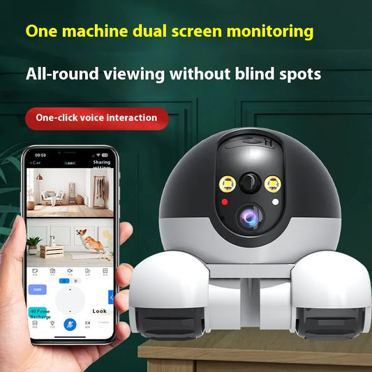 Wireless 360° HD Dual-Lens Camera