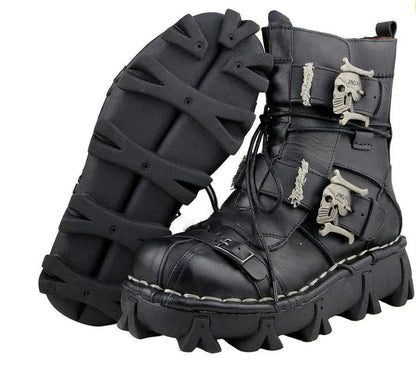 Genuine Leather Military Boots, Martin Boots, High Boots