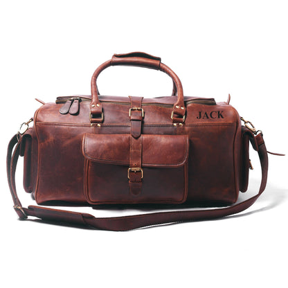 Bowie Leather Duffle-5