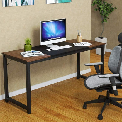 63 Inch Study Writing Desk for Home Office Bedroom-1