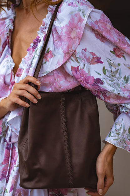 Janette Leather Shoulder Bag-0