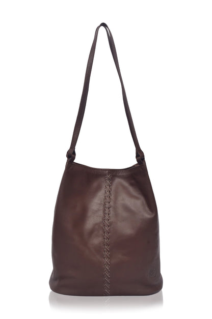 Janette Leather Shoulder Bag-1