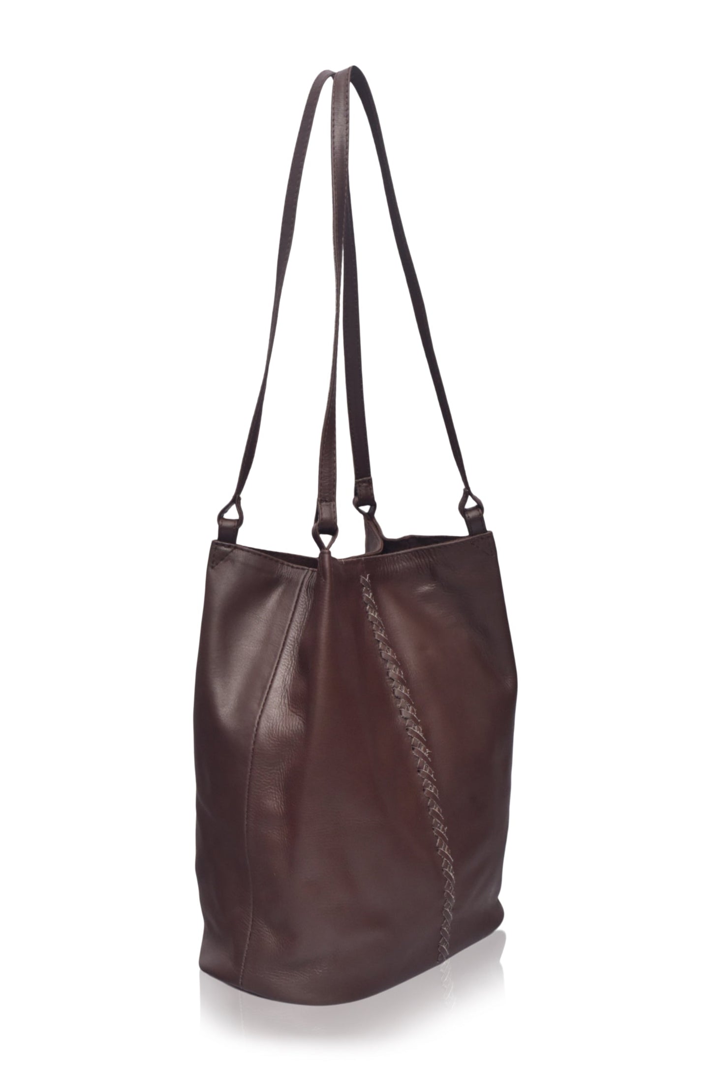 Janette Leather Shoulder Bag-2