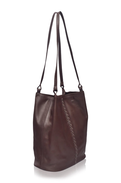Janette Leather Shoulder Bag-2