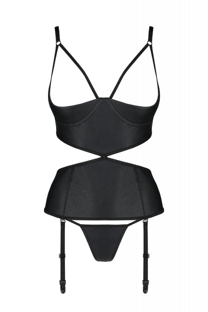 Sexy Open Cup Corset Passion Jannies-2