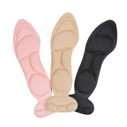 Breathable Women's Insoles with Arch Massage & Grip