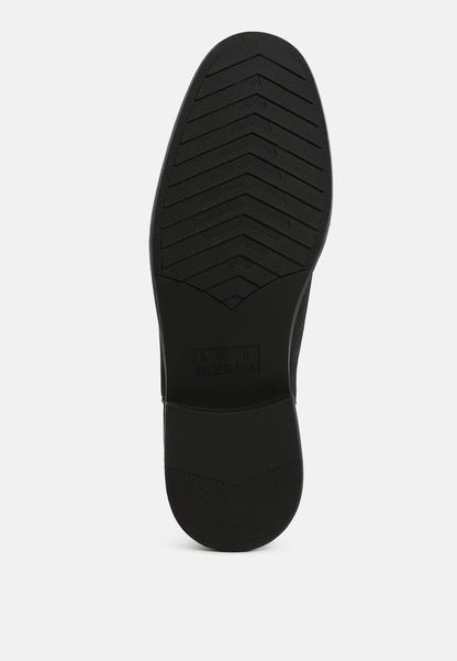 Joham Mens Faux Leather Chelsea Boots-4