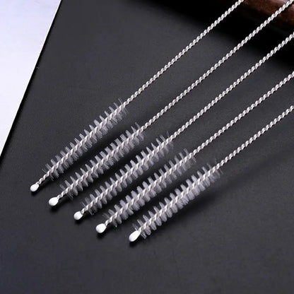 5-Pack Reusable 304 Stainless Steel Cleaning Brushes
