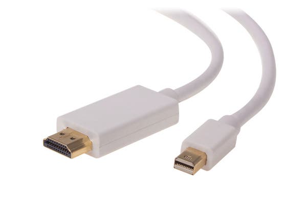 NNEKG Mini DisplayPort to HDMI Cable (Male to Male 1.2m) Computer Cable-0