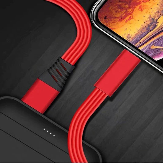 Elnyűhetetlen telefontöltő kábel, 1 m hosszú-0