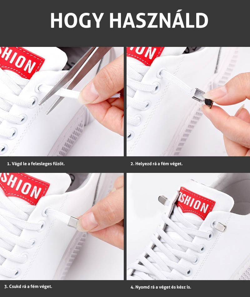 Kötésmentes cipőfűző-3