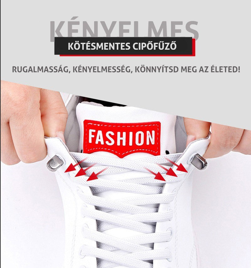Kötésmentes cipőfűző-4