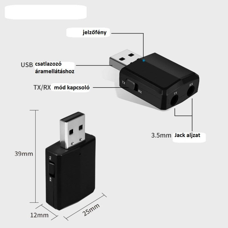Bluetoothos Jack Adapter-2