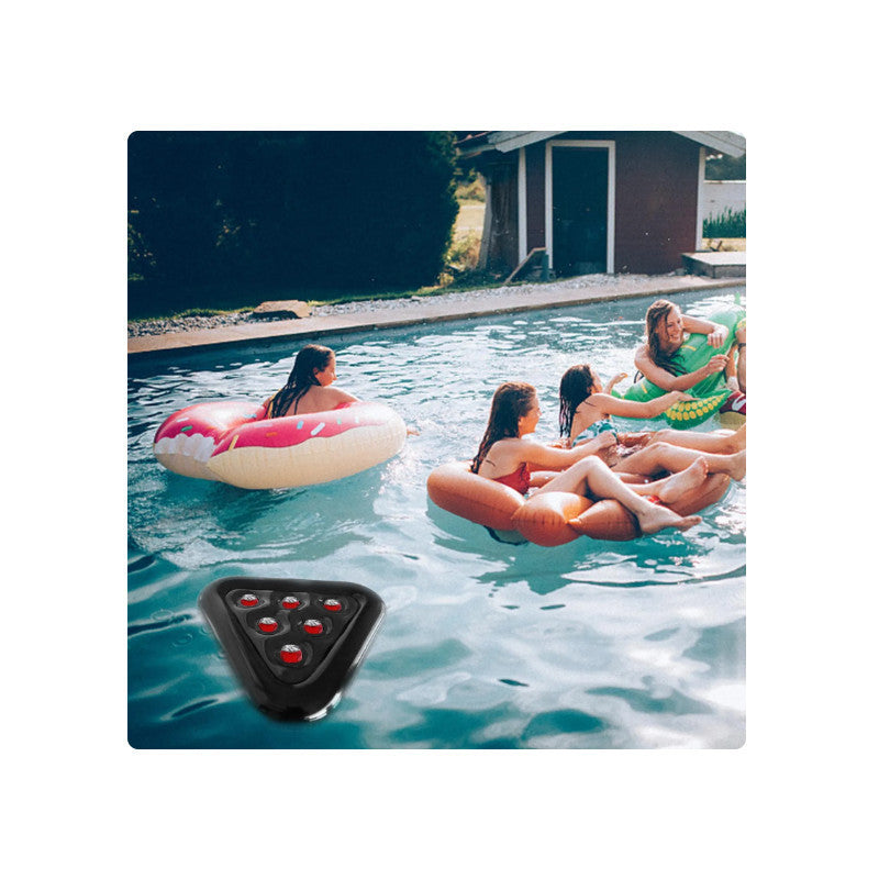 Felfújható háromszög sapkás sörpong játék-2