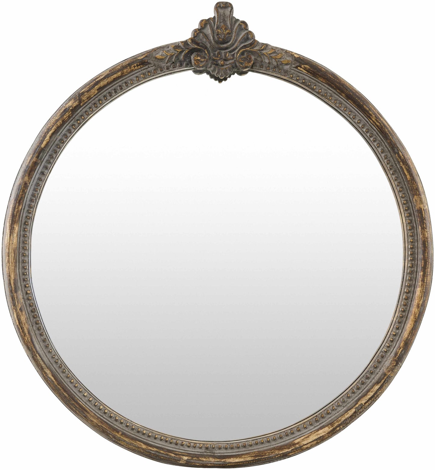 Kandersteg Dark Red Accent Mirror-0