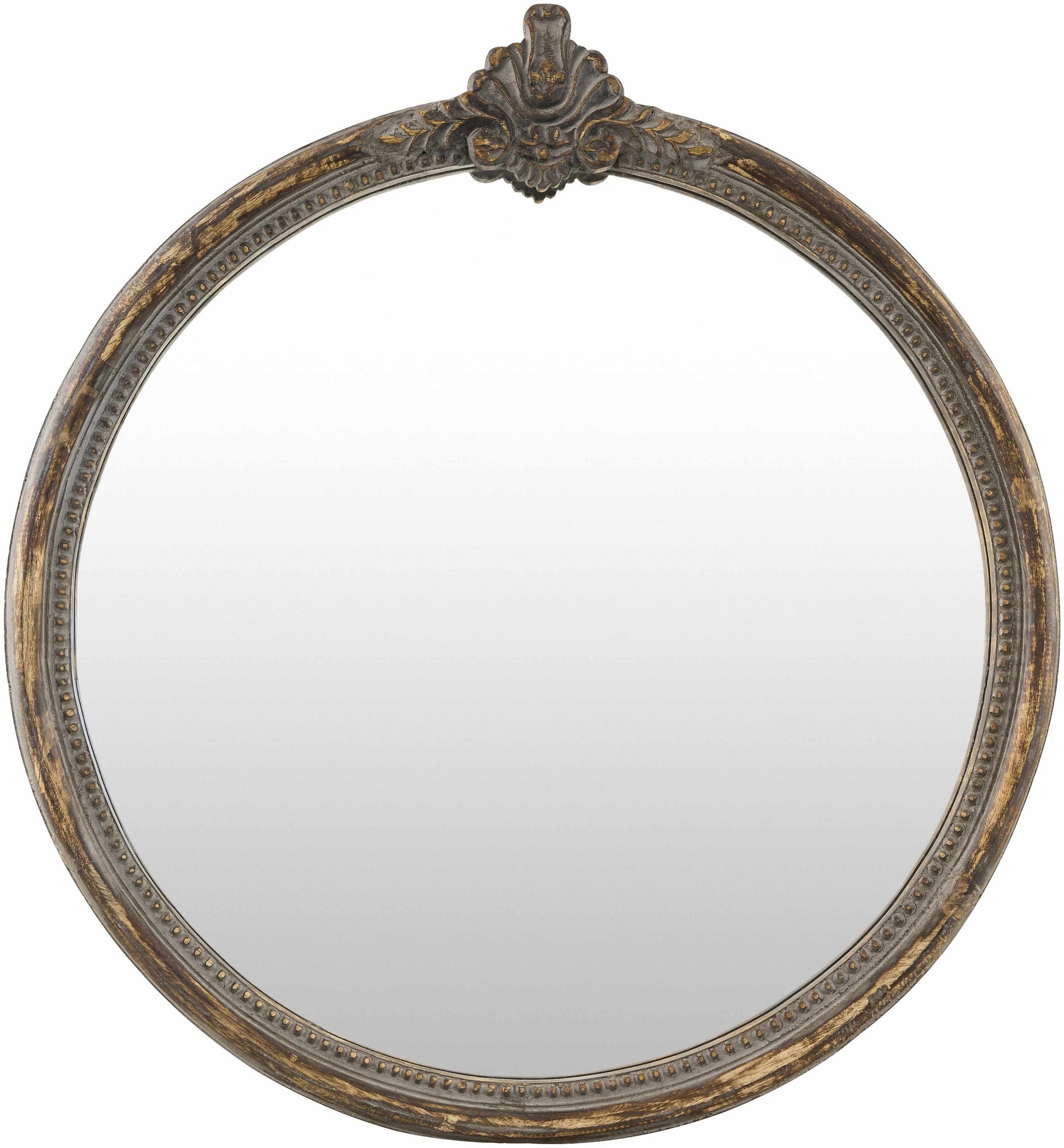 Kandersteg Dark Red Accent Mirror-0