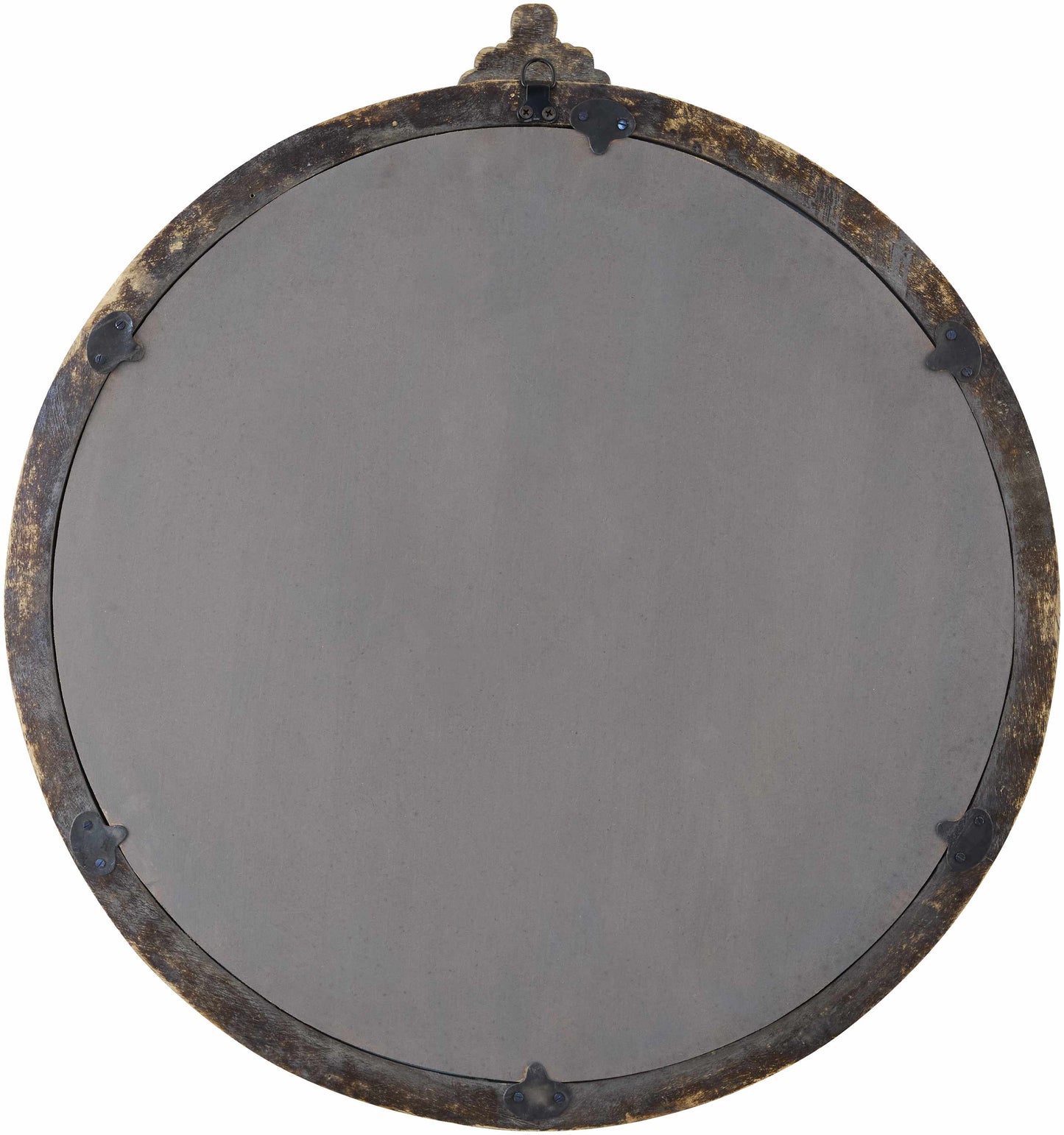 Kandersteg Dark Red Accent Mirror-3