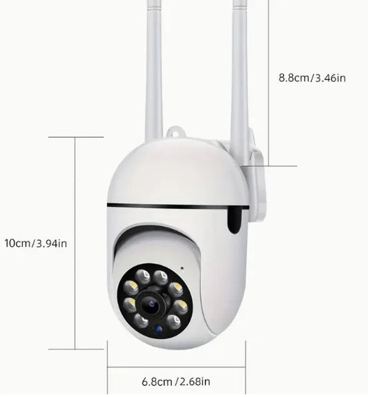 High-Definition Night Vision Webcam with Home Voice Monitoring